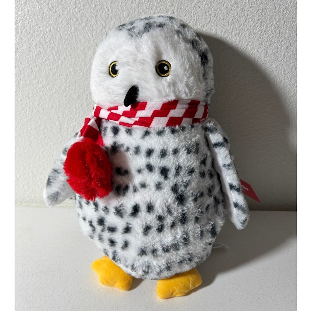 PetSmart NWT Wonder the Snow Owl 2025 Squeaker Dog Toy Plush Stuffed Animal